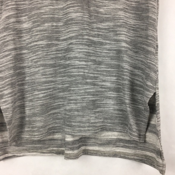 Athleta Gray Layered Cutout Back Tank Top Size S - Picture 3 of 8
